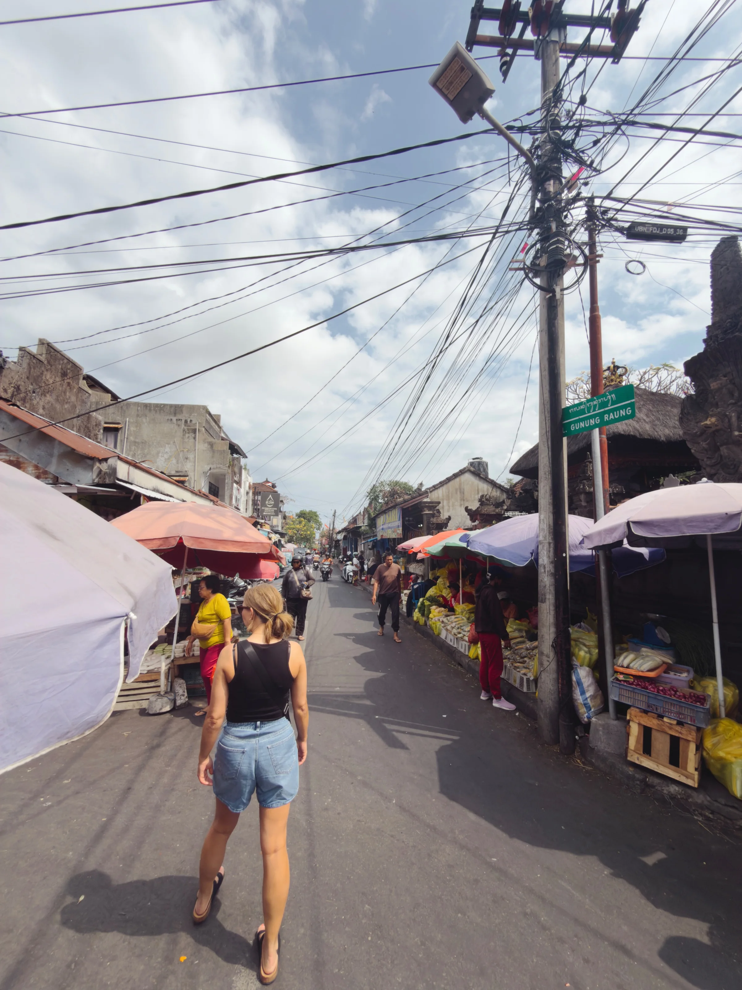 Lokale markt in Denpasar