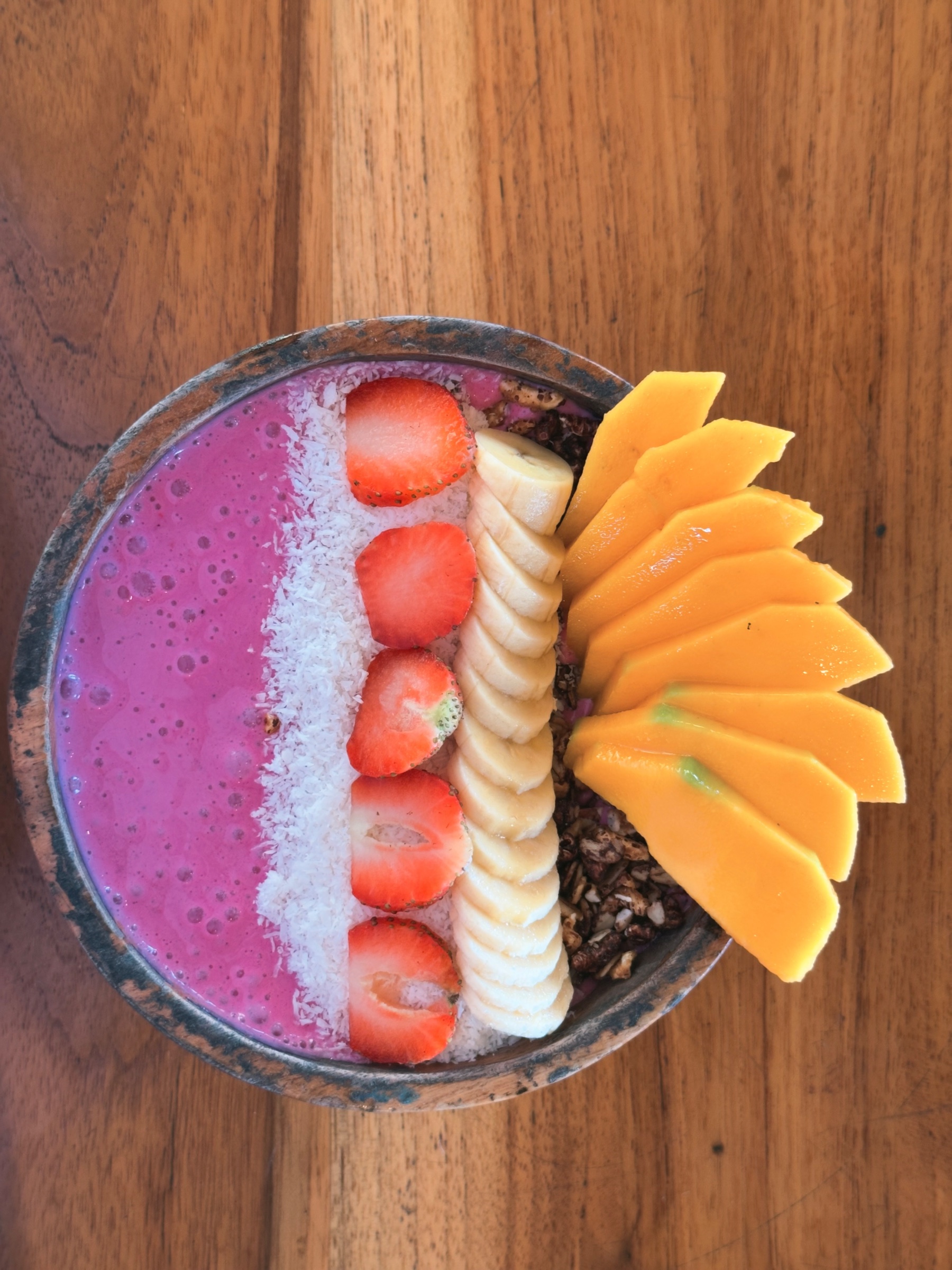 Fruit bowl smoothie ding