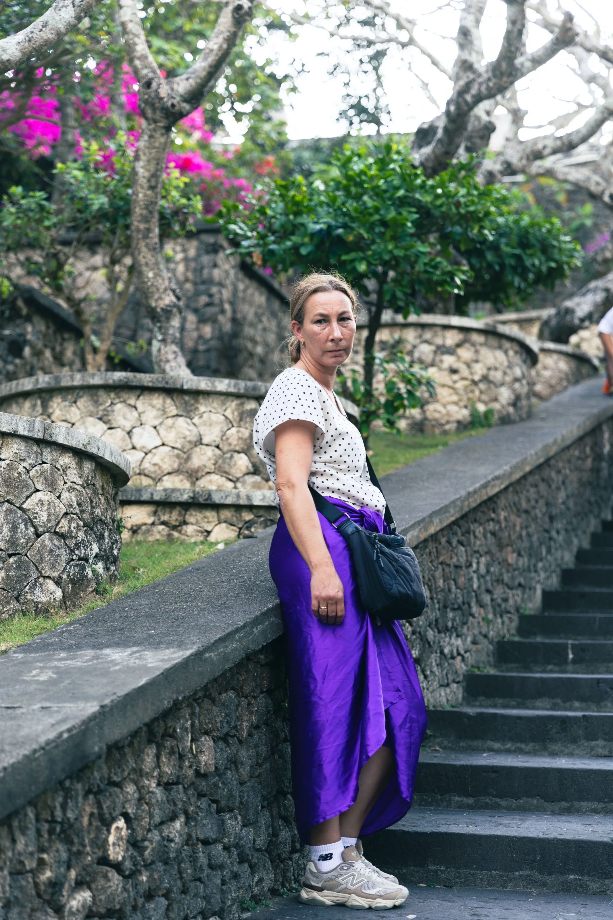 Lindsey en ik moesten een Sarong dragen