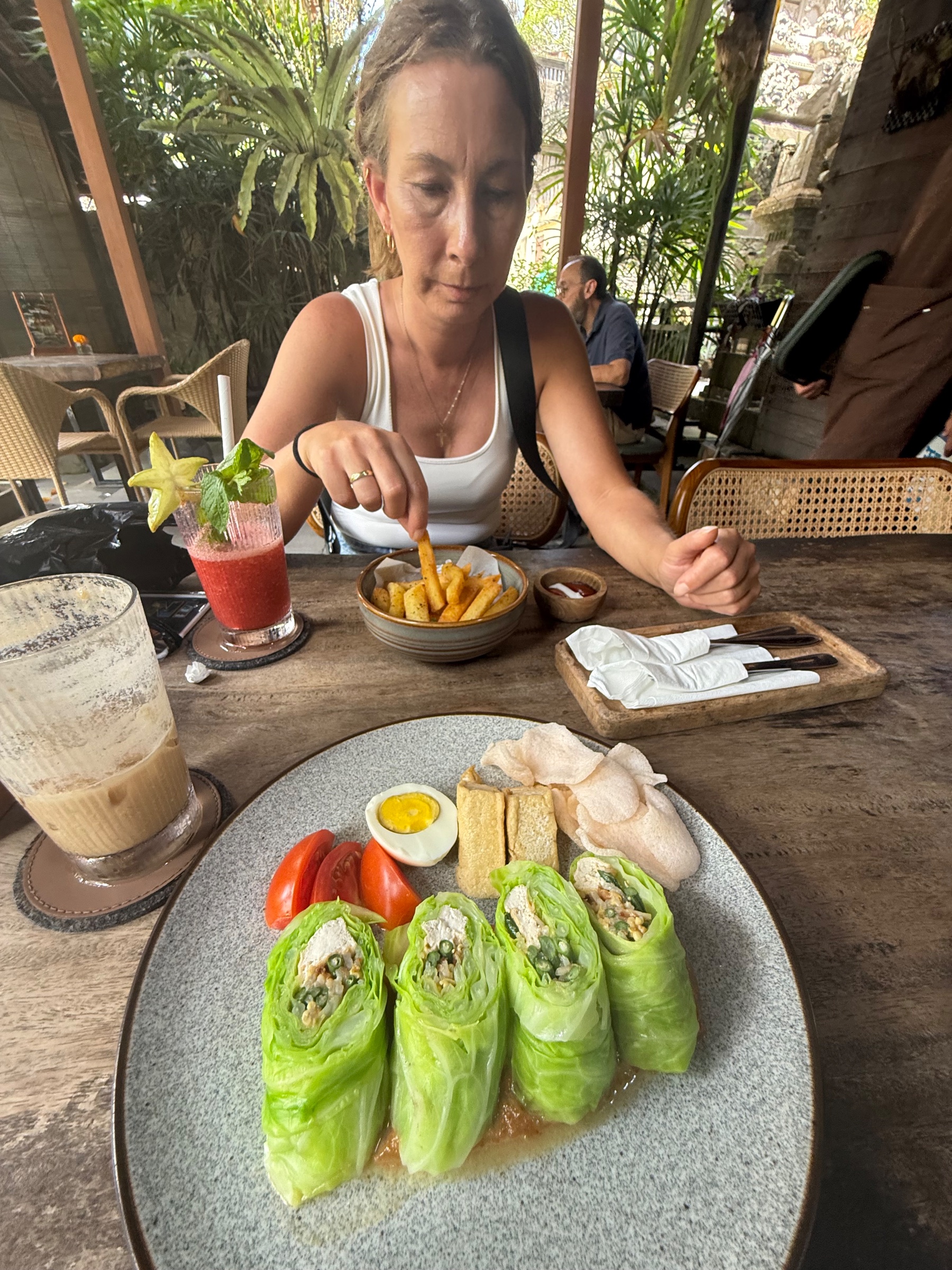 Ik Gado Gado, Lin hield het bij Patat